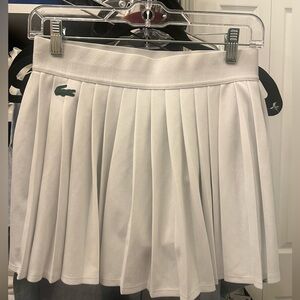 Lacoste pleat tennis or pickleball skirt